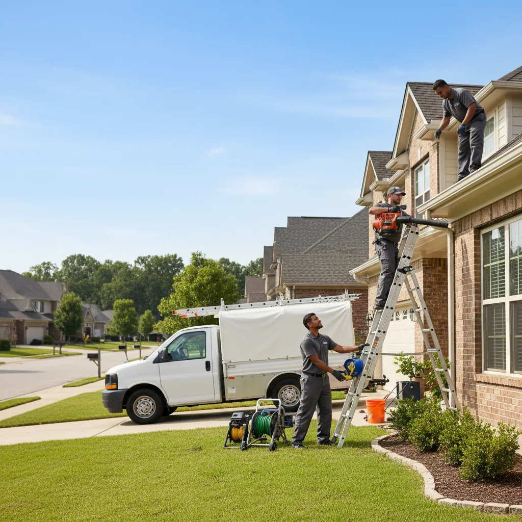 Home Gutter Service in Eola, TX near me